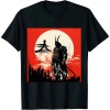 Ulloord Japanese Samurai Japan Warrior Art T-Shirt