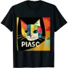 Ulloord Artist I Art Teacher I Picatsso I Funny Abstract Cat T-Shirt