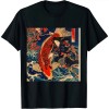 Ulloord Fighting the Giant Carp Japanese Tshirt T-Shirt