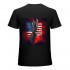 Funny  Lover Cordless Hole Puncher Vintage American Flag T-Shirt