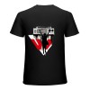 Logo Red Boombox Graphic T-Shirt T-Shirt (Black)