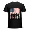 Ulloord Patriotic American Flag Thank You For Men Women Kid Girl Boy T-Shirt