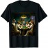 Ulloord Dogs Playing Poker | A Friend in Need | Funny Dog Lover Art T-Shirt