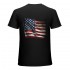 Ulloord USA Flag 4th July American Red White Blue Star Stripes 4 Day T-Shirt