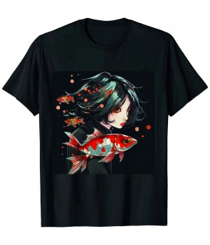 Ulloord Anime Girl Japanese Aesthetic anime Otaku T-Shirt