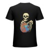 Ulloord Men's Graphic Tees Letter Print Casual Summer Tops Short Sleeve T Shirts Vintage Tees