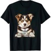 Ulloord Funny Husky Dog Art For Men Women Kids Siberian Husky Lover T-Shirt