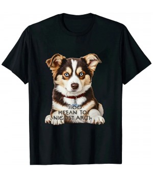 Ulloord Funny Husky Dog Art For Men Women Kids Siberian Husky Lover T-Shirt