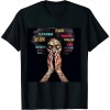 Ulloord Black Girl God Says I Am Black Melanin History Month Pride T-Shirt