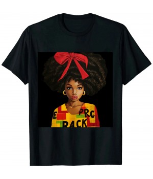 Ulloord I Am The Strong African Queen Girl T-Shirt