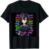 Ulloord Eat Sleep Anime Gaming Repeat Kawaii Otaku Anime Manga T-Shirt