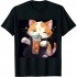 Ulloord Cat Boba Tea Bubble Tea Anime Kawaii Neko T-Shirt