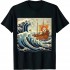 Ulloord The great wave off kanagawa Japanese art Anime T-Shirt