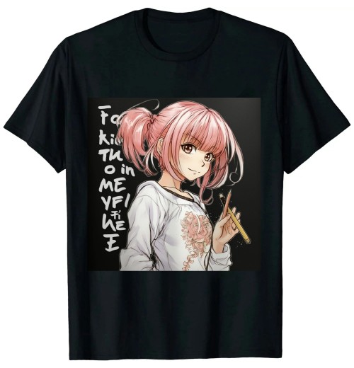 Ulloord Just A Girl Who Loves Anime Ramen And Sketching Japan Anime T-Shirt