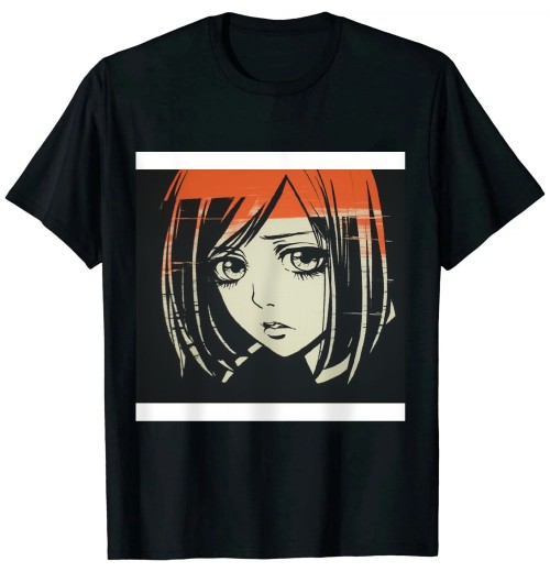 Ulloord Anime Girl Eyes - Japan Culture Art - Japanese Aesthetic T-Shirt