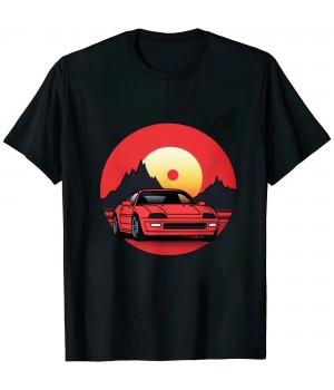 Ulloord Kawaii JDM MX5 NA Red T-Shirt