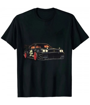 Ulloord Cars T-Shirt | Adult Mechanic Japanese Racing Short Sleeve Shirts Gift for Car Lovers Automotive Enthusiasts