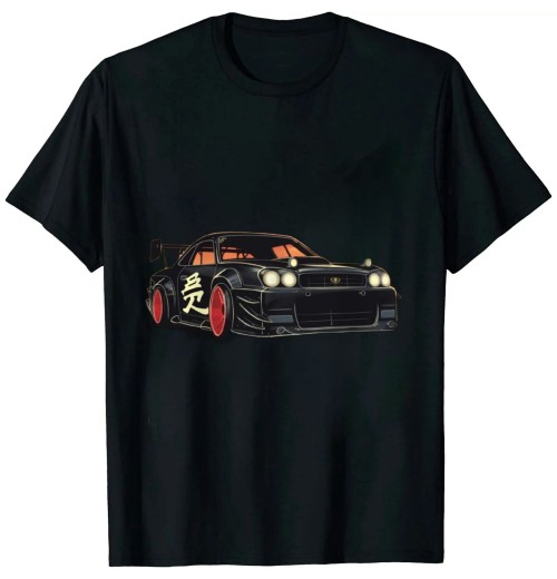 Ulloord Cars T-Shirt | Adult Mechanic Japanese Racing Short Sleeve Shirts Gift for Car Lovers Automotive Enthusiasts