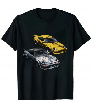 Ulloord JDM Car Street Drift Race -  anime style T-Shirt