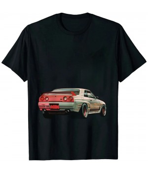 Ulloord JDM Skyline R32 Car Tuning Japan Rising Sun Drift T-Shirt