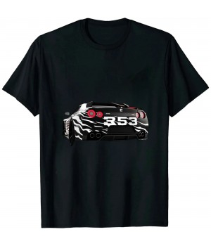 Ulloord R35PECT GTR R35 T-Shirt | JDM Mechanic Racing Car Short Sleeve Gift Automotive Enthusiasts Adult