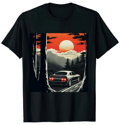 Ulloord Rotary Engine Car Tuning Automotive Drift Camiseta T-Shirt