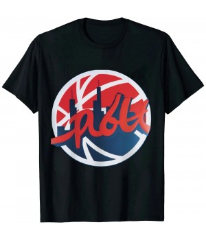 Ulloord Basketball Script City Skyline Fan T-Shirt