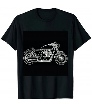 Ulloord Cool Design Motorcycle T-Shirt