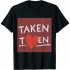 Ulloord IN LOVE AND TAKEN T-SHIRT Great valentines Day tee