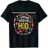 Ulloord Happy 100th Day of School 100 Days of School Teacher Student T-Shirt