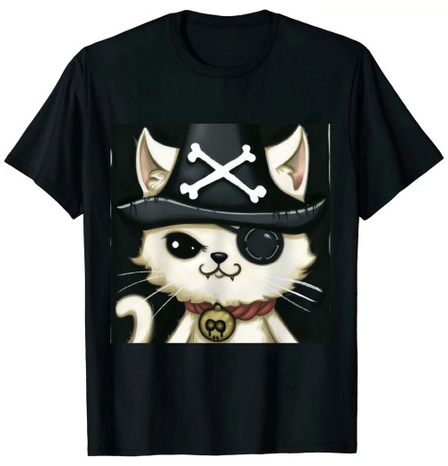 Ulloord Cute Funny Cat Kids Tee T-Shirt