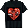 Ulloord Happy Valentines Day Basketball Baseball Football Boys Mens T-Shirt