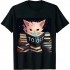 Ulloord Cute Kawaii Axolotl Book Reading Boys Girls Kids T-Shirt