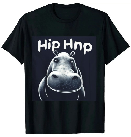 Ulloord Feeling Hip Hippopotamus TShirts | Funny Hippo Kid Gifts