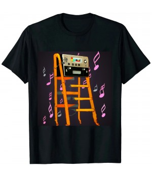 Ulloord Cassette Tape 70's Music T-Shirt