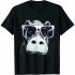 Ulloord Cool Hippo Design - Cute Hippopotamus W/ Sunglass T-Shirt