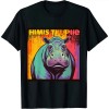 Ulloord Cool Hippo Art For Men Women Kids Hippopotamus Hippo Lover T-Shirt