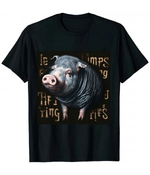 Ulloord Hippopotamus Funny Gift T-Shirt