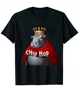 Ulloord Queen | Girls Hippo Tshirt | Womens Hippo T-Shirt