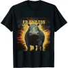 Ulloord Hippo Shirt My Spirit Animal Love Hippos Retro Hippopotamus T-Shirt