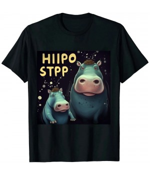 Ulloord  Hippopotamus Gift T-Shirt