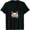 Ulloord Ew, People Vintage Black Cat For Cat Lover, Cat Mom, Cat Dad T-Shirt