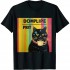 Ulloord I Hate Morning People And Mornings And People Coffee Cat T-Shirt