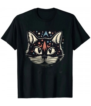 Ulloord Rad Cool Cats Love Me Shirt - Retro Rockabilly Lowbrow T-Shirt