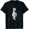 Ulloord Funny Cat Rock Paper Scissors Hand Game Cute Paw Kitten Kids T-Shirt