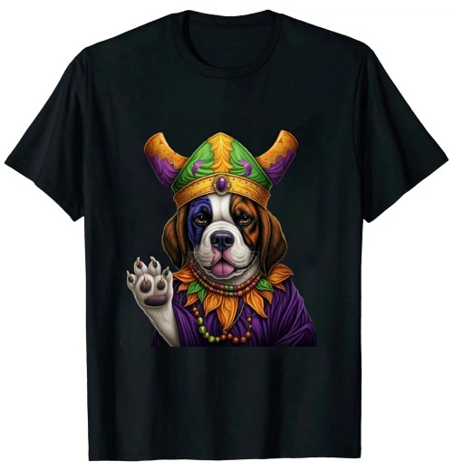 Ulloord Peace Sign Hand Boxer Dog Mens Womens Boxer Dog T-Shirt