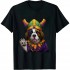 Ulloord Peace Sign Hand Boxer Dog Mens Womens Boxer Dog T-Shirt