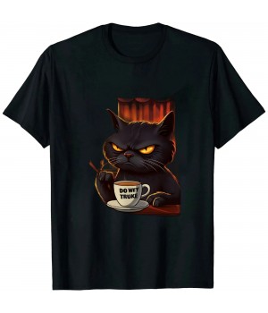 Ulloord I don't like people in the morning.I Hate Morning People CAT T-Shirt