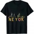 Ulloord New York City Skyline NY Statue Of Liberty NYC Souvenir Gift T-Shirt