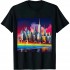 Ulloord New York City Skyline Souvenir T-Shirt Tees T-Shirt